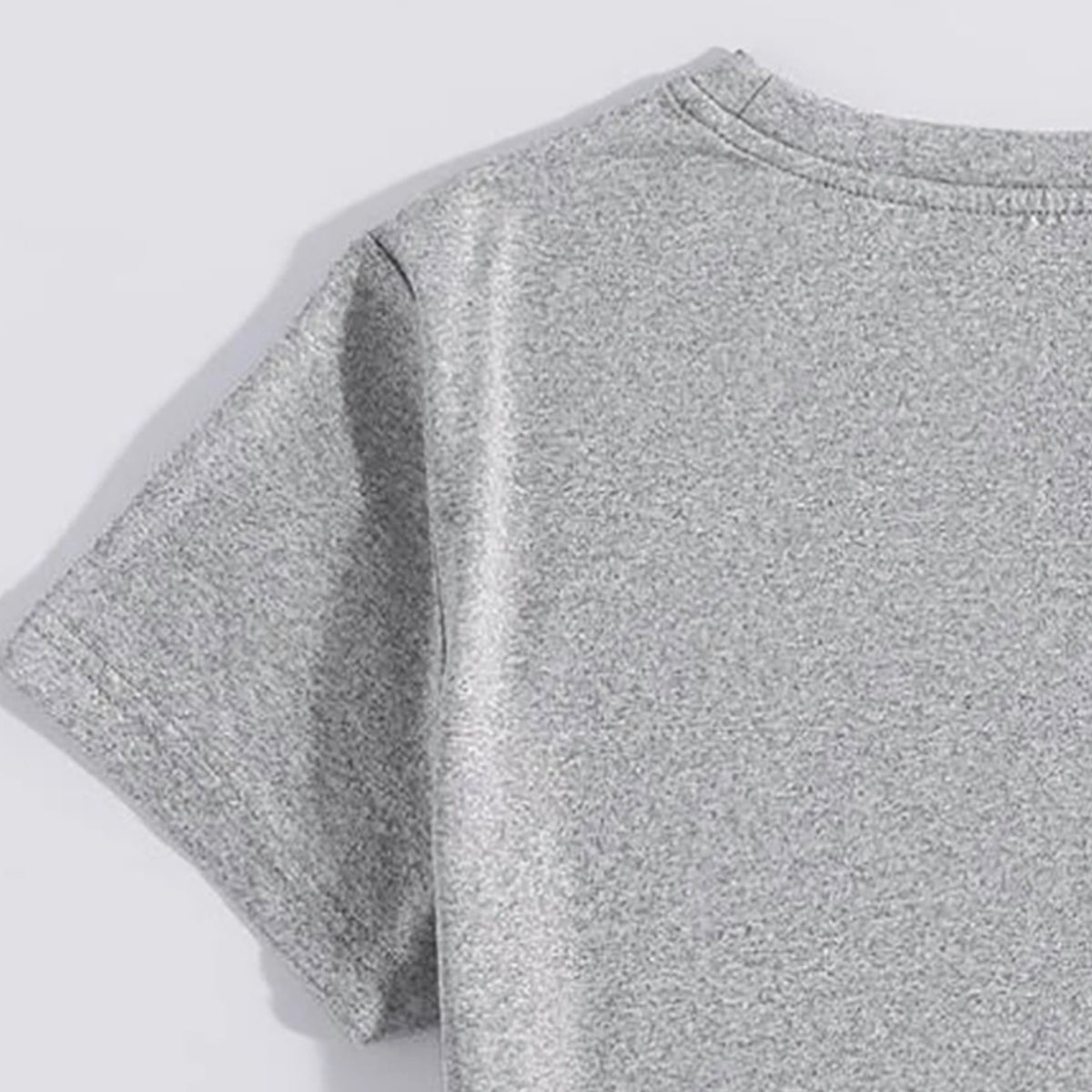 Rabbit Round Neck Short Sleeve T-Shirt