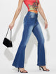 Mid-Rise Waist Bootcut Jeans Medium