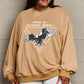 Simply Love Full Size Eagle Graphic Drop Shoulder Sweatshirt