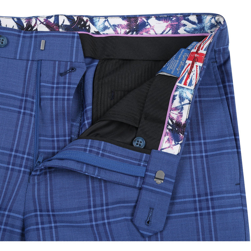 12-63-411EL Blue Check Suit