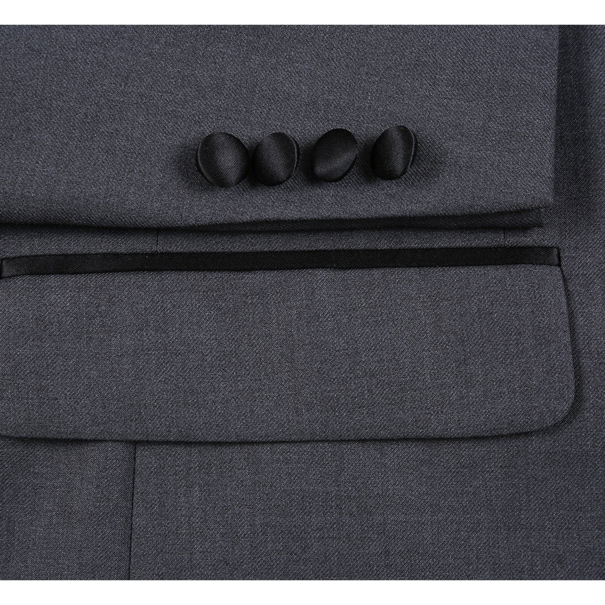 201-4 Men's New Slim Fit Peak Tuxedo