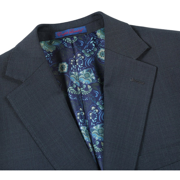 22-52-341EL Dark Green Check Suit