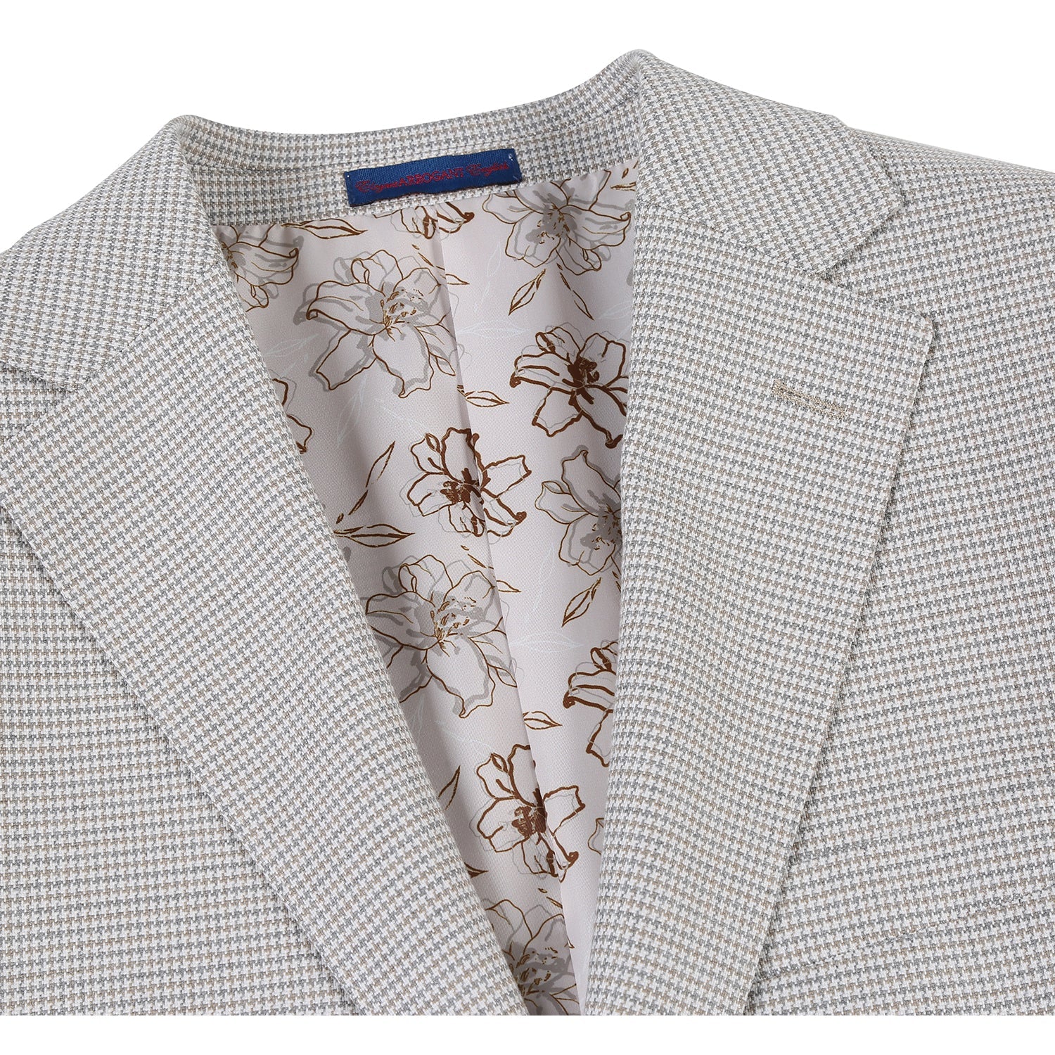 12-20-600EL Smoke Grey Check Suit