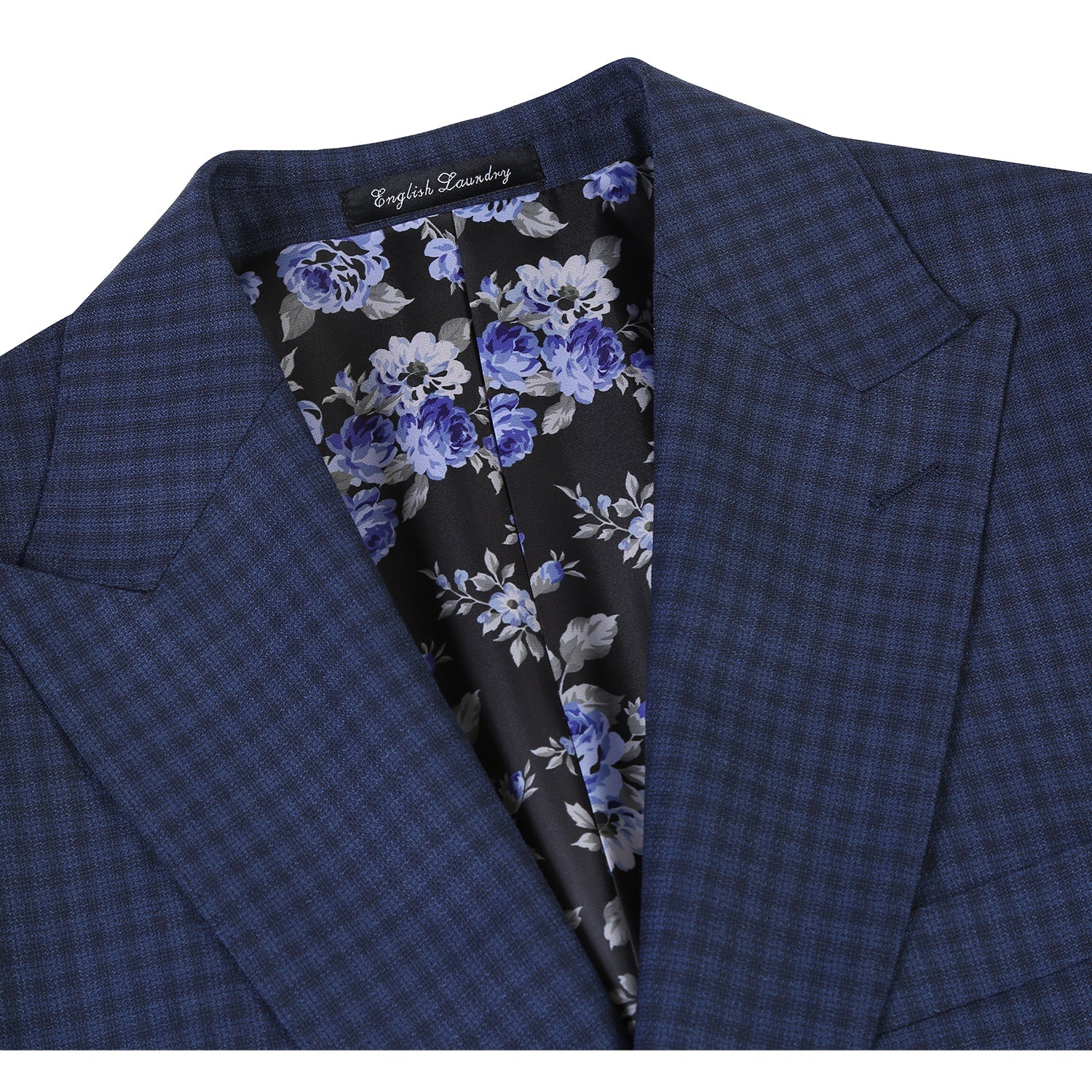 EL92-51-410 Grey Blue Wool Suit