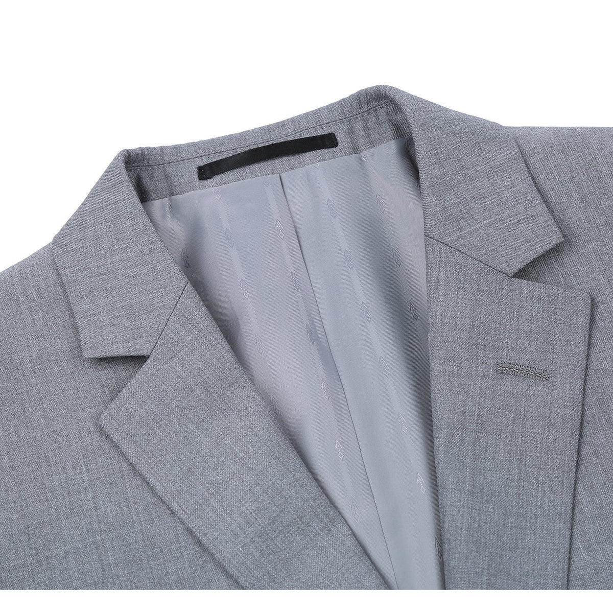 202-2 Men's 2-Piece Single Breasted Notch Lapel Suit