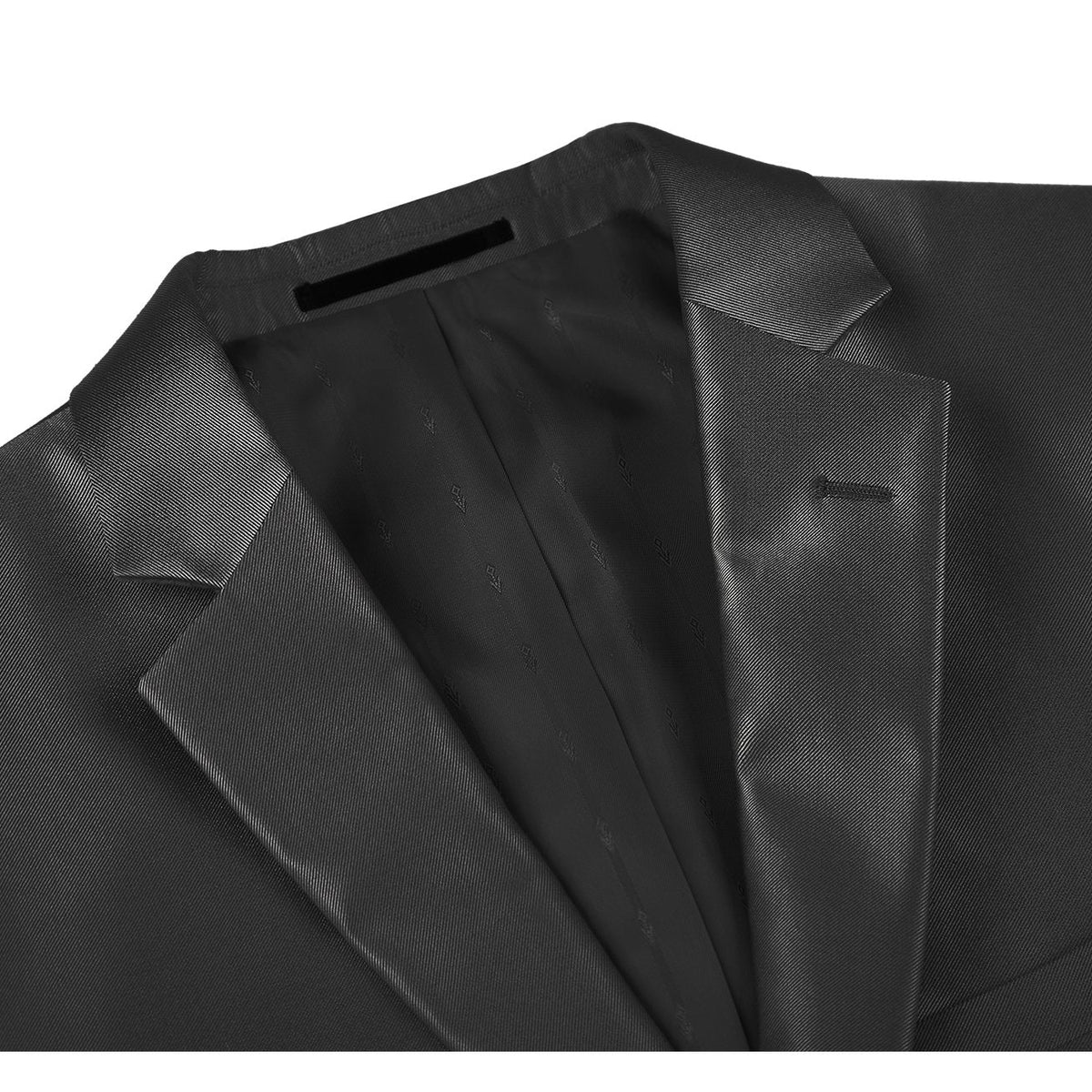 207-1 Men's Sharkskin Italian Styled Two Piece Suit