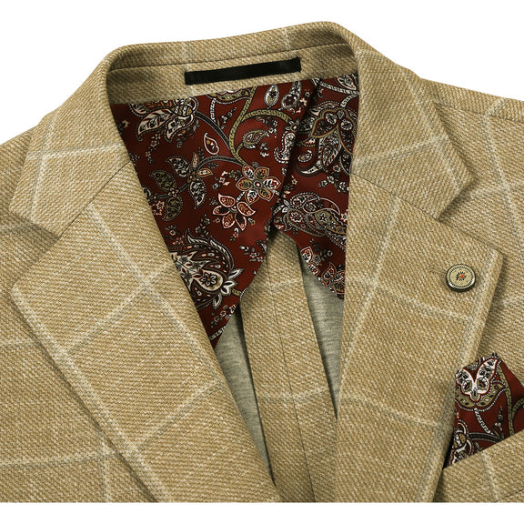 PS25-2 Men's Slim Fit Riserva Jacket RATTAN L46 Slim Fit