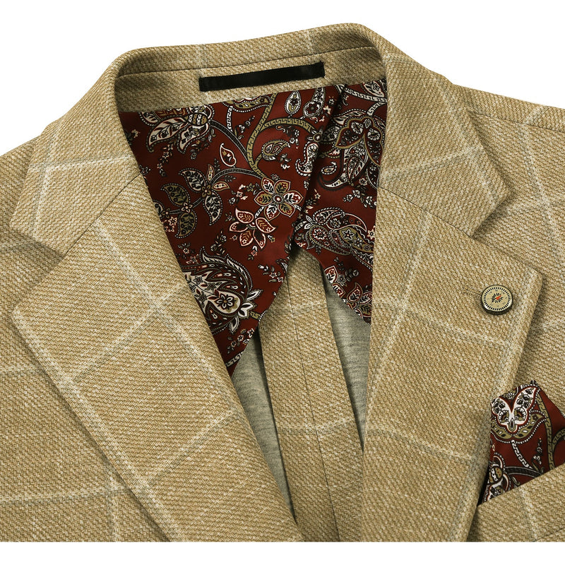 PS25-2 Men's Slim Fit Riserva Jacket RATTAN L46 Slim Fit