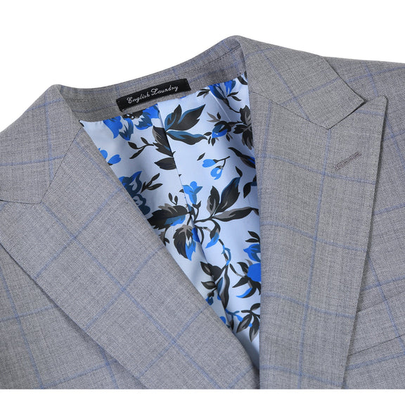 EL92-55-092 Grey Wool Suit