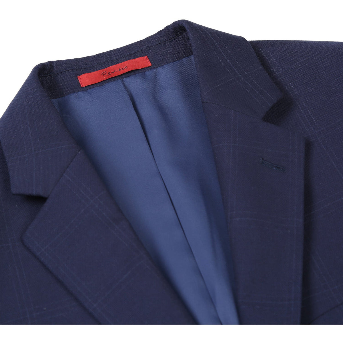 293-29 Men's New Slim Fit Checked Suits