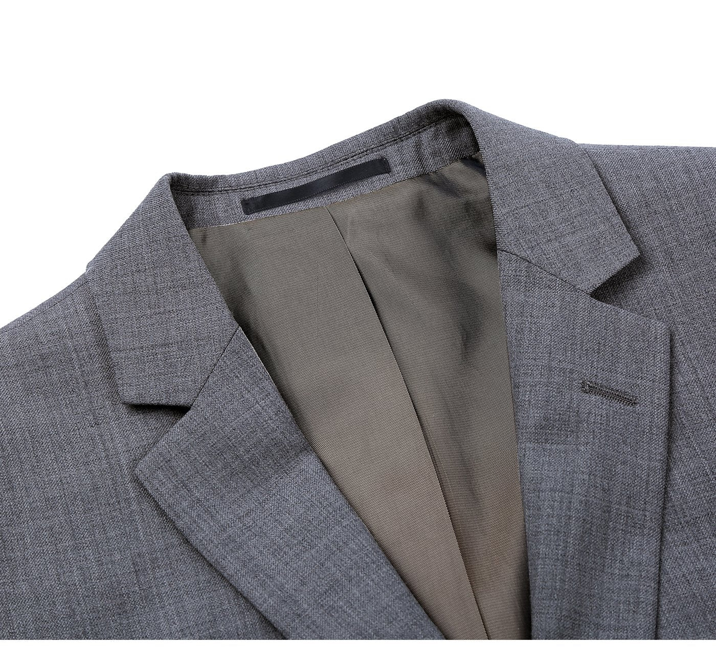 508-3 Men's 2-Piece Notch Lapel 100% Wool Suit
