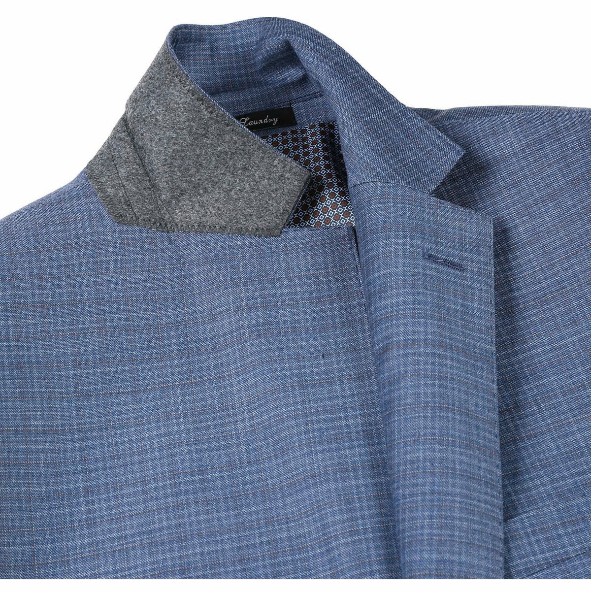 EL82-60-402 Pale Blue Wool Suit