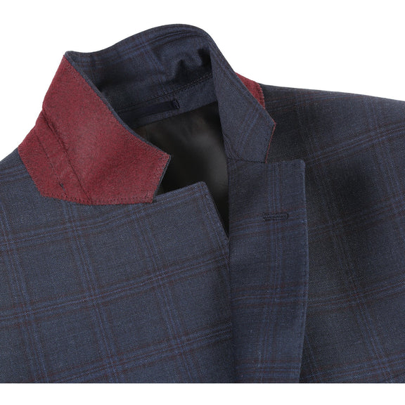 564-5 Men's New Slim Fit Wool Suit