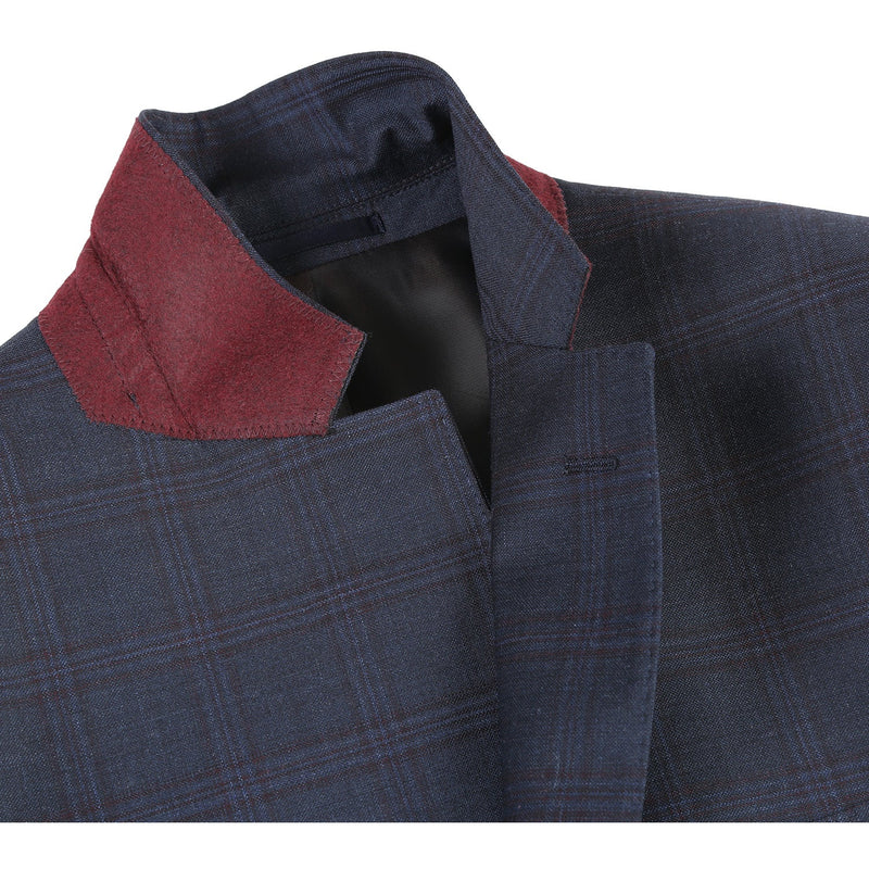 564-5 Men's New Slim Fit Wool Suit