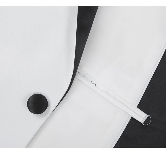 201-16 Men's Slim Fit 2-Piece Shawl Lapel Tuxedo Suit