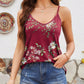 Printed V-Neck Cami