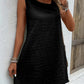 Asymmetrical Neck Sleeveless Dress