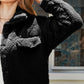 Texture Button Up Dropped Shoulder Coat