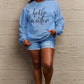 Simply Love Full Size HELLO WINTER Graphic Sweatshirt