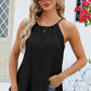 Tied Ruffled Round Neck Cami