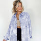 Tie-Dye Button Up Long Sleeve Shirt