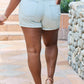 GeeGee Carissa Full Size High Waisted Denim Shorts