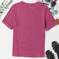 Round Neck Short Sleeve T-Shirt