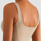 Square Neck Cropped Sports Tank