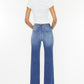 Kancan Ultra High Waist Gradient Flare Jeans