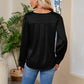 V-Neck Long Sleeve Top