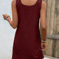 Asymmetrical Neck Sleeveless Dress