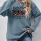 Graphic Round Neck Long Sleeve Sweatshirt