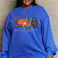 Simply Love Full Size LOVE FALL Y'ALL Graphic Sweatshirt