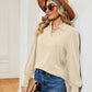 Johnny Collar Long Sleeve Top