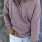 Dropped Shoulder Long Sleeve Hoodie with Pocket