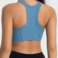 Wide Strap Cropped Sport Tank