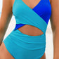 Cutout Spaghetti Strap One-Piece Swimwear