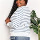 Double Take Striped Long Sleeve Round Neck Top