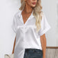 Collared Neck Short Sleeve Shirt