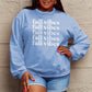 Simply Love Full Size FALL VIBES Graphic Sweatshirt