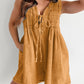 Tied Romper with Pockets