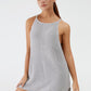 Round Neck Spaghetti Strap Sleeveless Cover Up