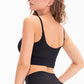 Scoop Neck Long Active Bra