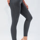 Breathable Wide Waistband Active Leggings with Pockets