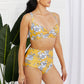 Marina West Swim Take A Dip Twist High-Rise Bikini in Mustard