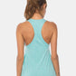 Full Size Scoop Neck Wide Strap Active Tank