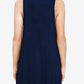 Full Size Round Neck Sleeveless Dress with Pockets