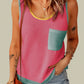 Scoop Neck Wide Strap Tank