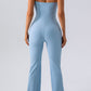 Sleeveless Straight Active Jumpsuit