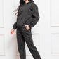 Drop Shoulder Long Sleeve Hoodie and Pants Set